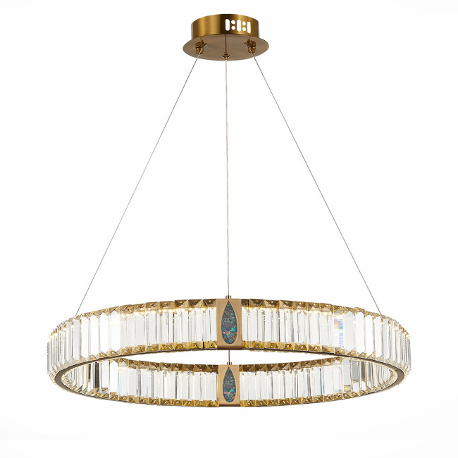 Люстра D8016P/R/D600 gold/clear Люстра D8016P/R/D600 gold/clear