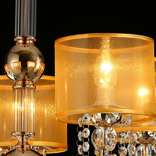 Подвесная люстра Illumico IL6219-5P-27 GD Подвесная люстра Illumico IL6219-5P-27 GD