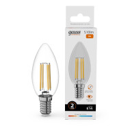Лампа светодиодная Gauss Filament Elementary E14 8W 2700K 32118 Лампа светодиодная Gauss Filament Elementary E14 8W 2700K 32118
