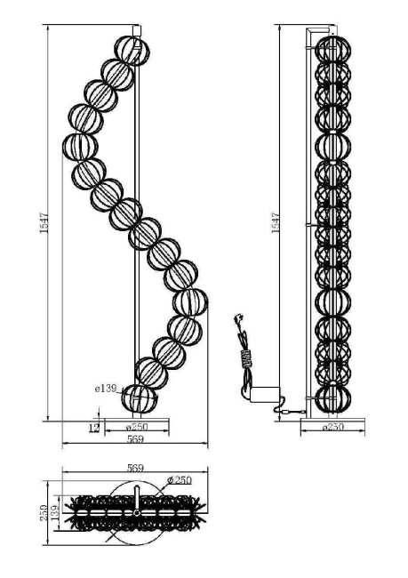 Торшер Maytoni Golden Cage MOD216FL-L38G3K Торшер Maytoni Golden Cage MOD216FL-L38G3K