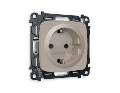 Комплект механизма розетки с/з со шторками Ambrella Volt Omega MO367010