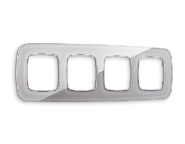 Рамка четырехместная Ambrella Volt Radian OF320504 Рамка четырехместная Ambrella Volt Radian OF320504