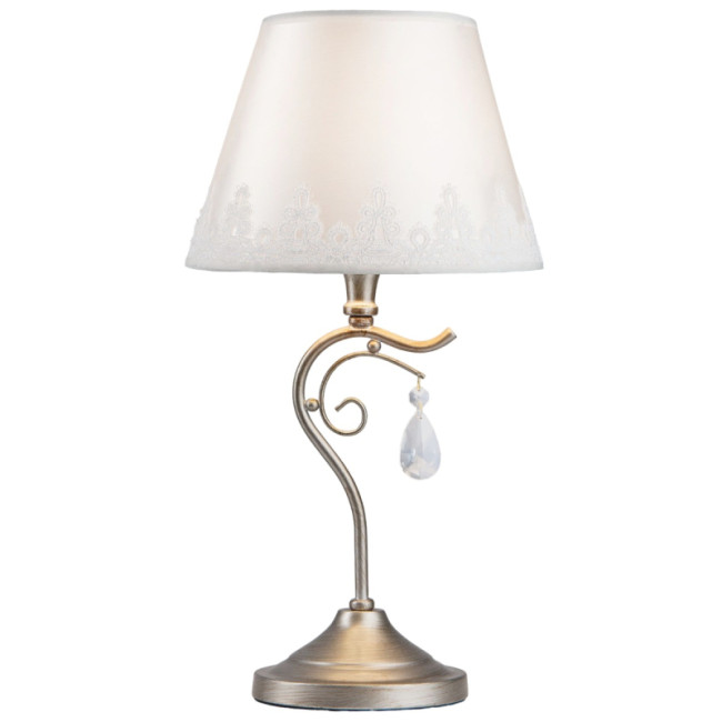 Настольная лампа Eurosvet Incanto 01022/1 серебро Настольная лампа Eurosvet Incanto 01022/1 серебро