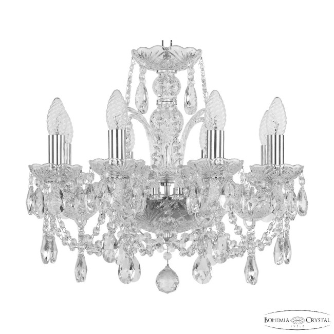 Подвесная люстра Bohemia Ivele Crystal 105/8/141 Ni Подвесная люстра Bohemia Ivele Crystal 105/8/141 Ni