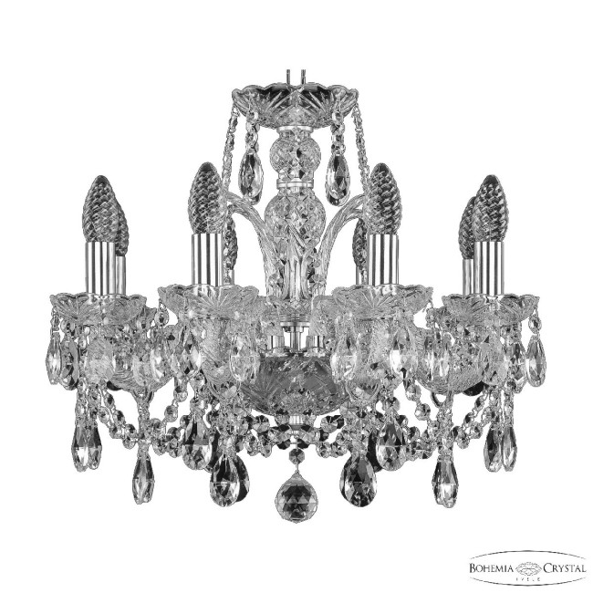 Подвесная люстра Bohemia Ivele Crystal 105/8/141 Ni Подвесная люстра Bohemia Ivele Crystal 105/8/141 Ni