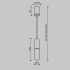 Подвесной светильник Maytoni Mist P101PL-L300-12W3K-BS Подвесной светильник Maytoni Mist P101PL-L300-12W3K-BS