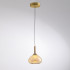 Подвесной светильник MD25001005-1A brass/amber Подвесной светильник MD25001005-1A brass/amber