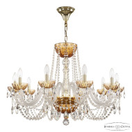 Подвесная люстра Bohemia Ivele Crystal 5402/10/300 G Amber/M-1H