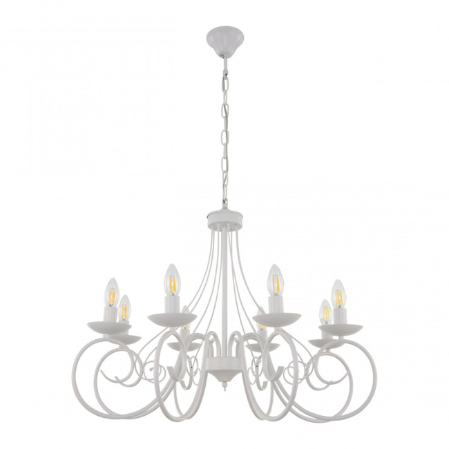 Подвесная люстра Arte Milano 349159/8 WT Подвесная люстра Arte Milano 349159/8 WT