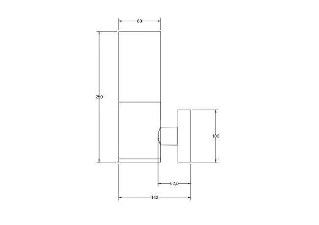Уличный настенный светильник Maytoni Willis O418WL-01GR