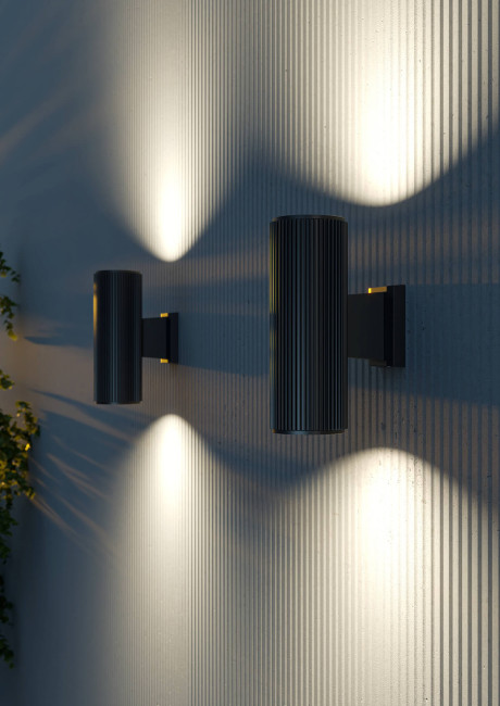 Уличный настенный светильник Maytoni Rando O419WL-02B