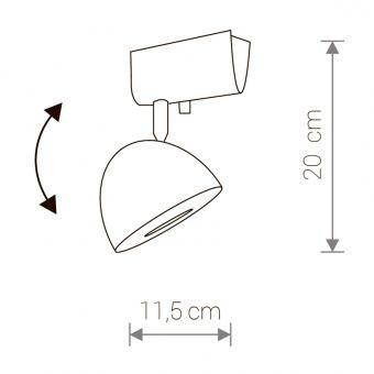 Спот Nowodvorski Vespa 8838 Спот Nowodvorski Vespa 8838