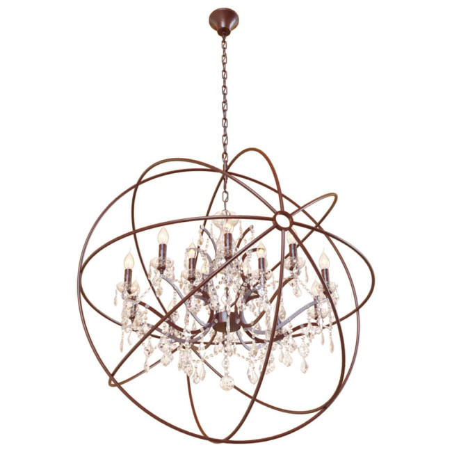 Подвесная люстра LOFT IT Foucaults orb crystal Loft1897/15 Подвесная люстра LOFT IT Foucaults orb crystal Loft1897/15