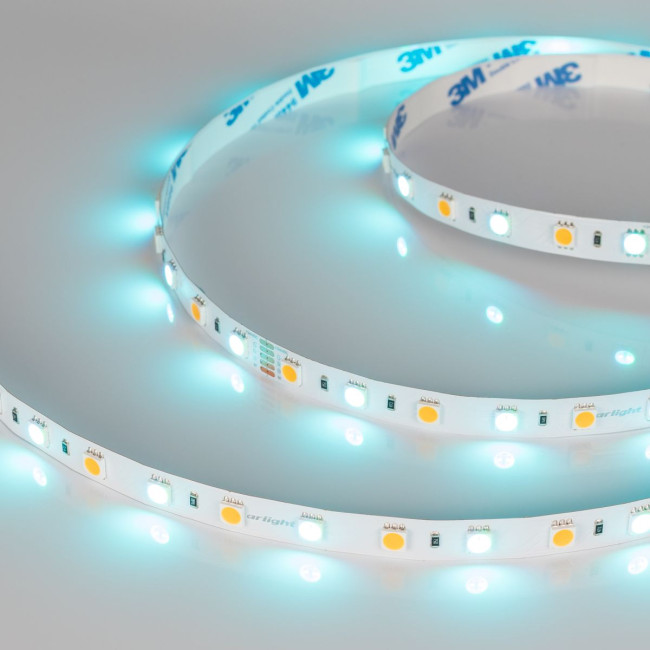 Светодиодная лента Arlight RT-B60-10mm 24V RGBW-Warm (14.4 W/m, IP20, 5m) (Открытый) 018327(3) Светодиодная лента Arlight RT-B60-10mm 24V RGBW-Warm (14.4 W/m, IP20, 5m) (Открытый) 018327(3)