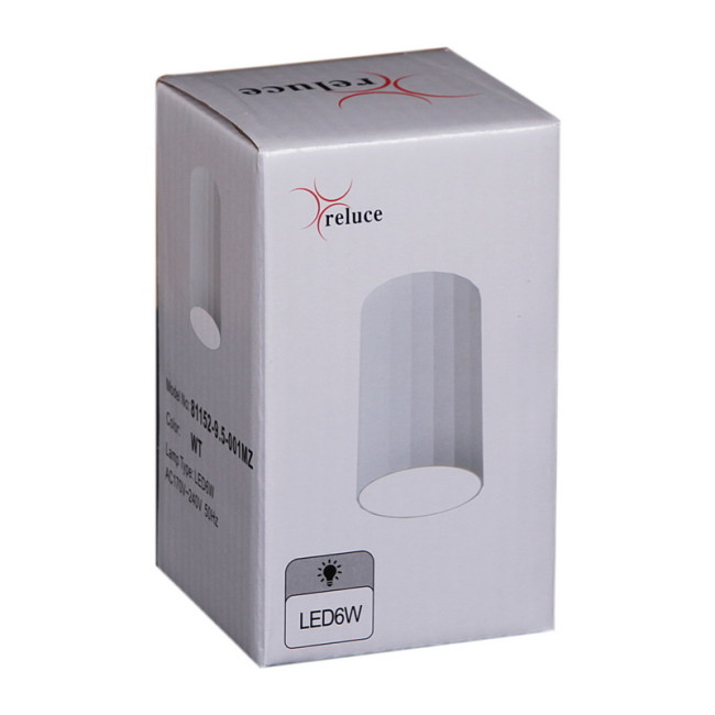 Накладной светильник Reluce 81152-9.5-001MZ LED6W WT Накладной светильник Reluce 81152-9.5-001MZ LED6W WT