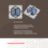 Розетка телефонная RJ11 + компьютерная RJ45 Arte Milano 206.44-1.silver Розетка телефонная RJ11 + компьютерная RJ45 Arte Milano 206.44-1.silver