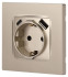Розетка со шторками с USB type-A+C Эра 12-4108-04 Б0067727 Розетка со шторками с USB type-A+C Эра 12-4108-04 Б0067727