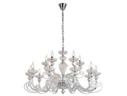 Подвесные люстры Newport 8620+5/C chrome clear М0071527 Подвесные люстры Newport 8620+5/C chrome clear М0071527
