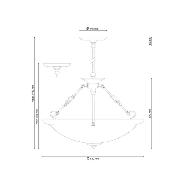 Подвесной светильник Lucia Tucci Pietra Isola 129.5 Подвесной светильник Lucia Tucci Pietra Isola 129.5
