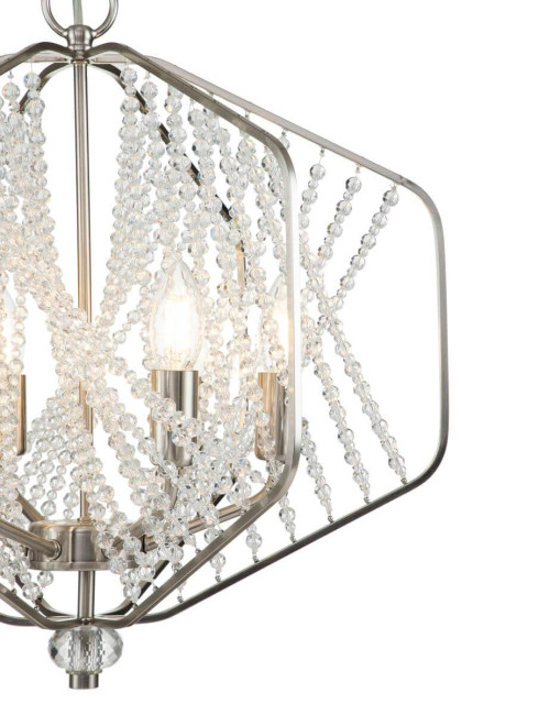 Подвесная люстра Indigo Ballo 12004/6P Nickel V000276