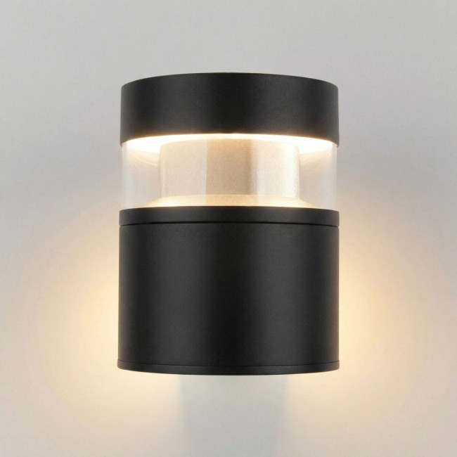 Уличный настенный светильник Elektrostandard 1530 TECHNO LED черный 4690389219139 a072083 Уличный настенный светильник Elektrostandard 1530 TECHNO LED черный 4690389219139 a072083