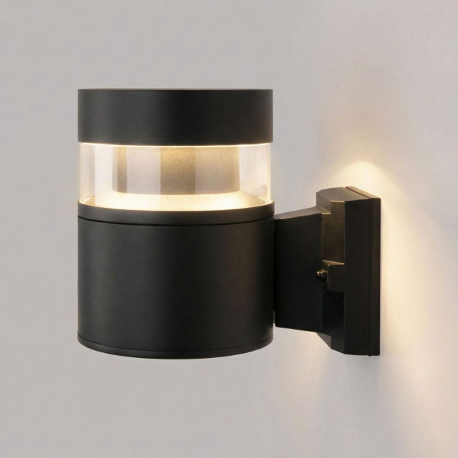 Уличный настенный светильник Elektrostandard 1530 TECHNO LED черный 4690389219139 a072083 Уличный настенный светильник Elektrostandard 1530 TECHNO LED черный 4690389219139 a072083