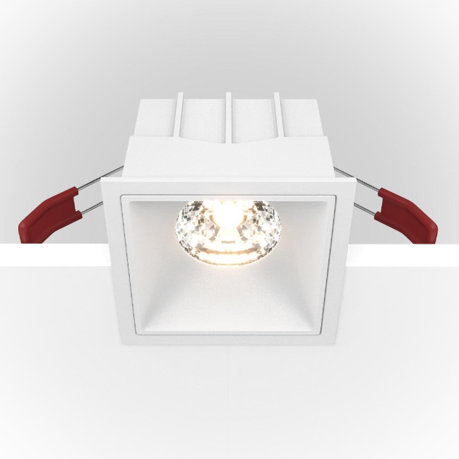 Встраиваемый светильник Maytoni Technical Alfa LED DL043-01-15W3K-SQ-W