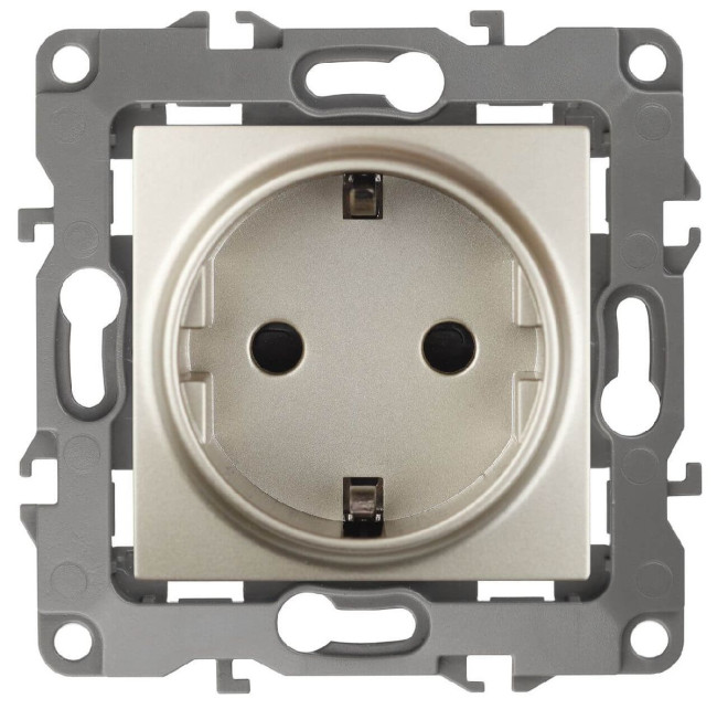 Розетка ЭРА 12 2P E Schuko 16A 250V 12-2101-04 Б0014678 Розетка ЭРА 12 2P E Schuko 16A 250V 12-2101-04 Б0014678