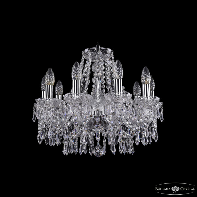 Подвесная люстра Bohemia Ivele Crystal 1403/10/160 Ni Подвесная люстра Bohemia Ivele Crystal 1403/10/160 Ni