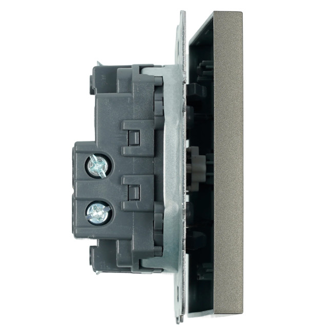 Выключатель 1-клавишный (механизм) Stekker Эмили 250В 10А RSW10-5103-09 антрацит soft touch 49917 Выключатель 1-клавишный (механизм) Stekker Эмили 250В 10А RSW10-5103-09 антрацит soft touch 49917