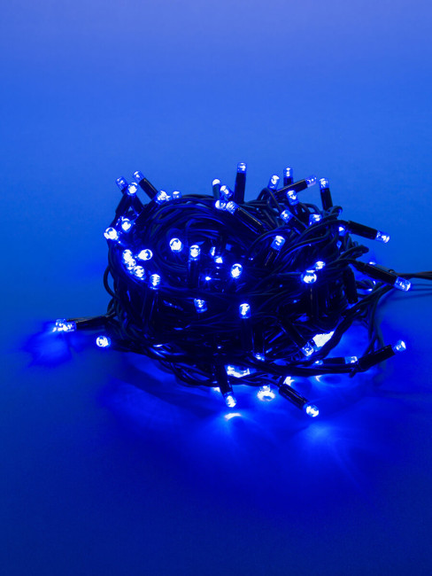 Уличная светодиодная гирлянда (UL-00003942) Uniel синий ULD-S1000-120/TBK Blue IP67