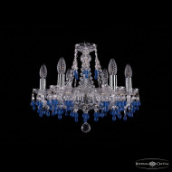 Подвесная люстра Bohemia Ivele Crystal 1410/6/160 Ni V3001