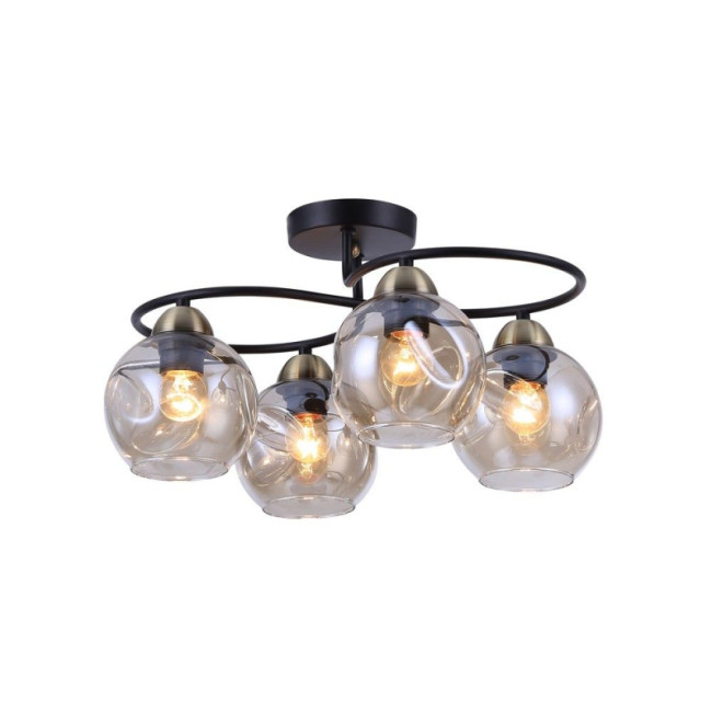 Потолочная люстра Omnilux Carini OML-95007-04 Потолочная люстра Omnilux Carini OML-95007-04