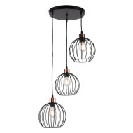 Подвесная люстра IMEX MD.0229-3-P BK Подвесная люстра IMEX MD.0229-3-P BK