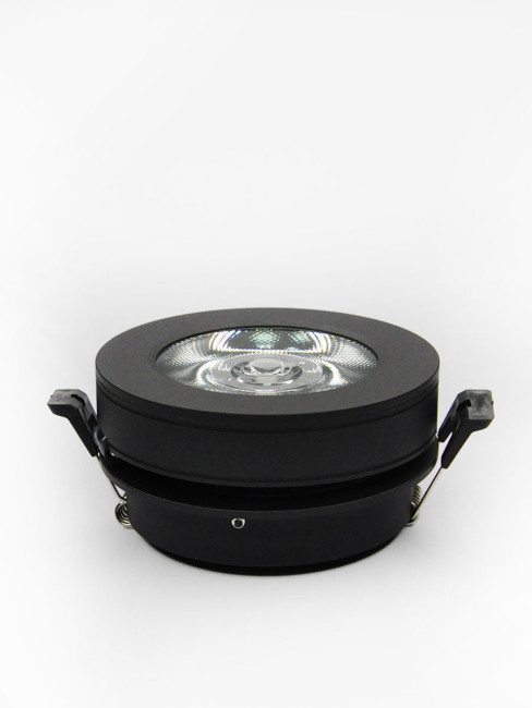 Встраиваемый светильник Elvan VLS-505R-10W-WW-Bk