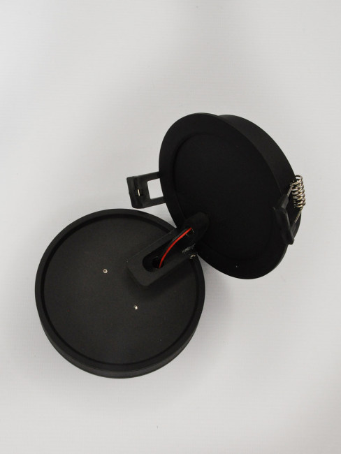 Встраиваемый светильник Elvan VLS-505R-10W-WW-Bk