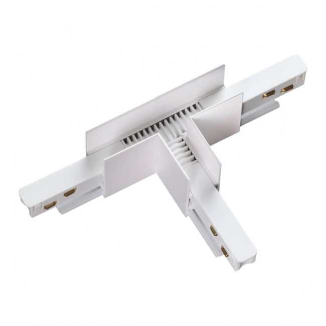 Соединитель с токопроводом для шинопровода Т-образный Novotech Flum 135125 Соединитель с токопроводом для шинопровода Т-образный Novotech Flum 135125