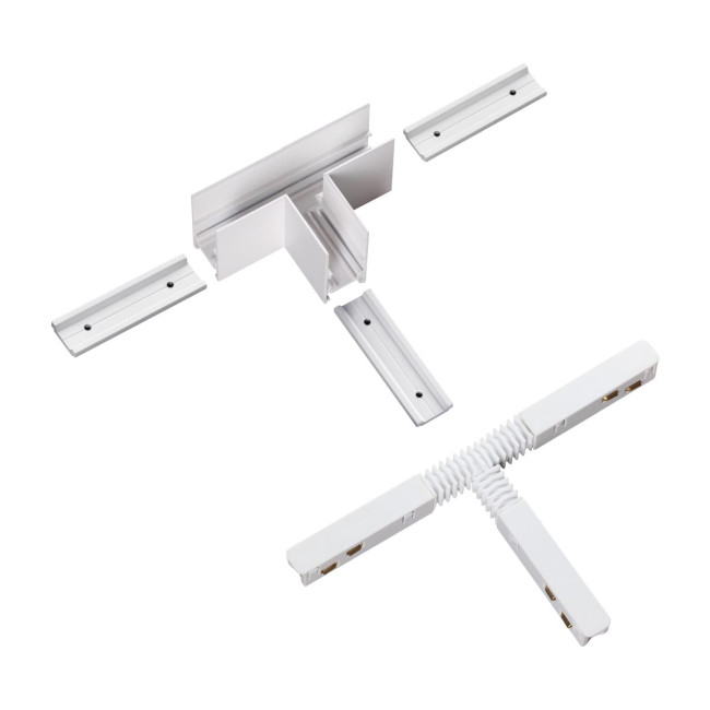 Соединитель с токопроводом для шинопровода Т-образный Novotech Flum 135125 Соединитель с токопроводом для шинопровода Т-образный Novotech Flum 135125