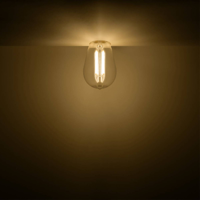 Лампа светодиодная филаментная Gauss E14 4,5W 2700K прозрачная 1141115 Лампа светодиодная филаментная Gauss E14 4,5W 2700K прозрачная 1141115