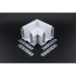Соединитель магнитного шинопровода угловой плоский для натяжного потолка Aployt Magnetic track 220 APL.0284.10.04 Соединитель магнитного шинопровода угловой плоский для натяжного потолка Aployt Magnetic track 220 APL.0284.10.04
