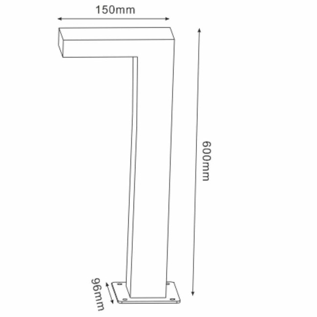 Уличный светодиодный светильник Lucide Texas 28851/60/30 Уличный светодиодный светильник Lucide Texas 28851/60/30