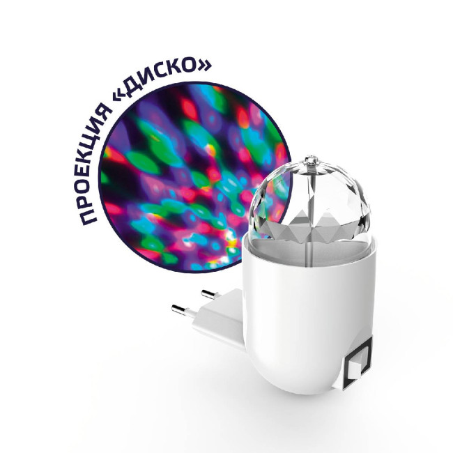 Настенный светильник Gauss с фиксированной проекцией диско DIY0041 Настенный светильник Gauss с фиксированной проекцией диско DIY0041