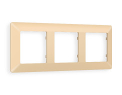 Рамка трехместная Ambrella Volt Line AF110603