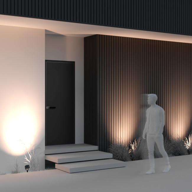 Ландшафтный светильник Maytoni Ares O309FL-L8B3K