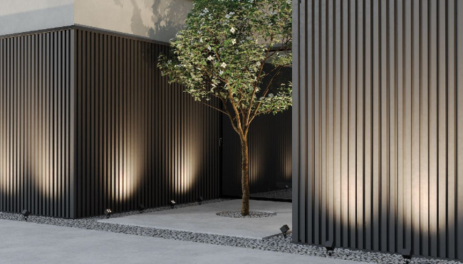 Ландшафтный светильник Maytoni Ares O309FL-L8B3K