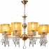 Подвесная люстра Illumico IL6219-8P-27 GD