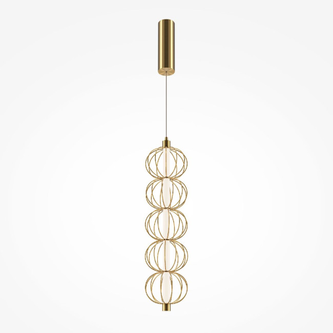Подвесной светильник Maytoni Golden Cage MOD216PL-L10G3K Подвесной светильник Maytoni Golden Cage MOD216PL-L10G3K