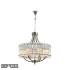 Подвесная люстра iLamp Silverstone P9504-6 Nickel