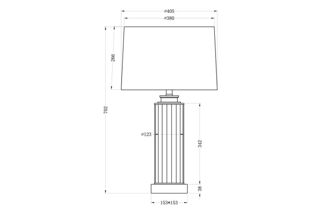 Настольная лампа Garda Decor 22-87529 Настольная лампа Garda Decor 22-87529