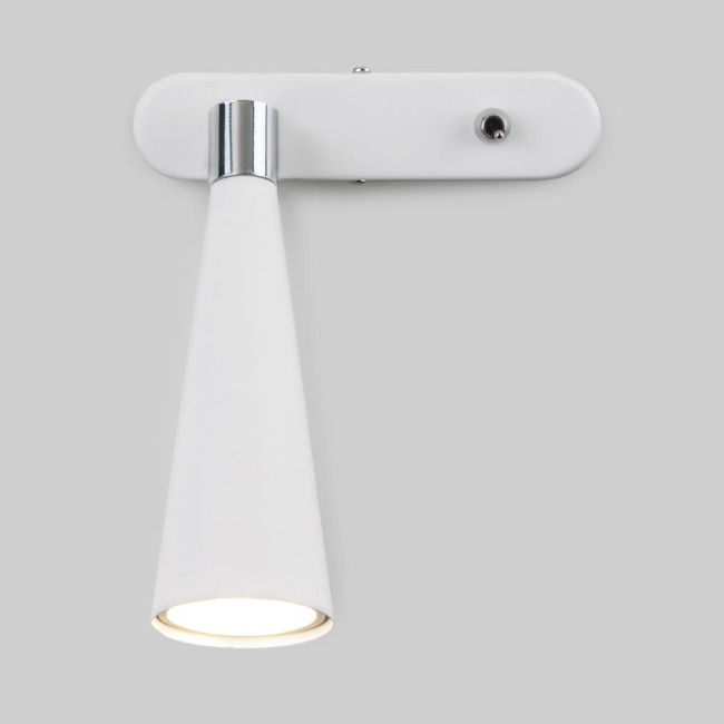 Спот Elektrostandard Horn GU10 SW MRL 1010 белый 4690389149979 Спот Elektrostandard Horn GU10 SW MRL 1010 белый 4690389149979